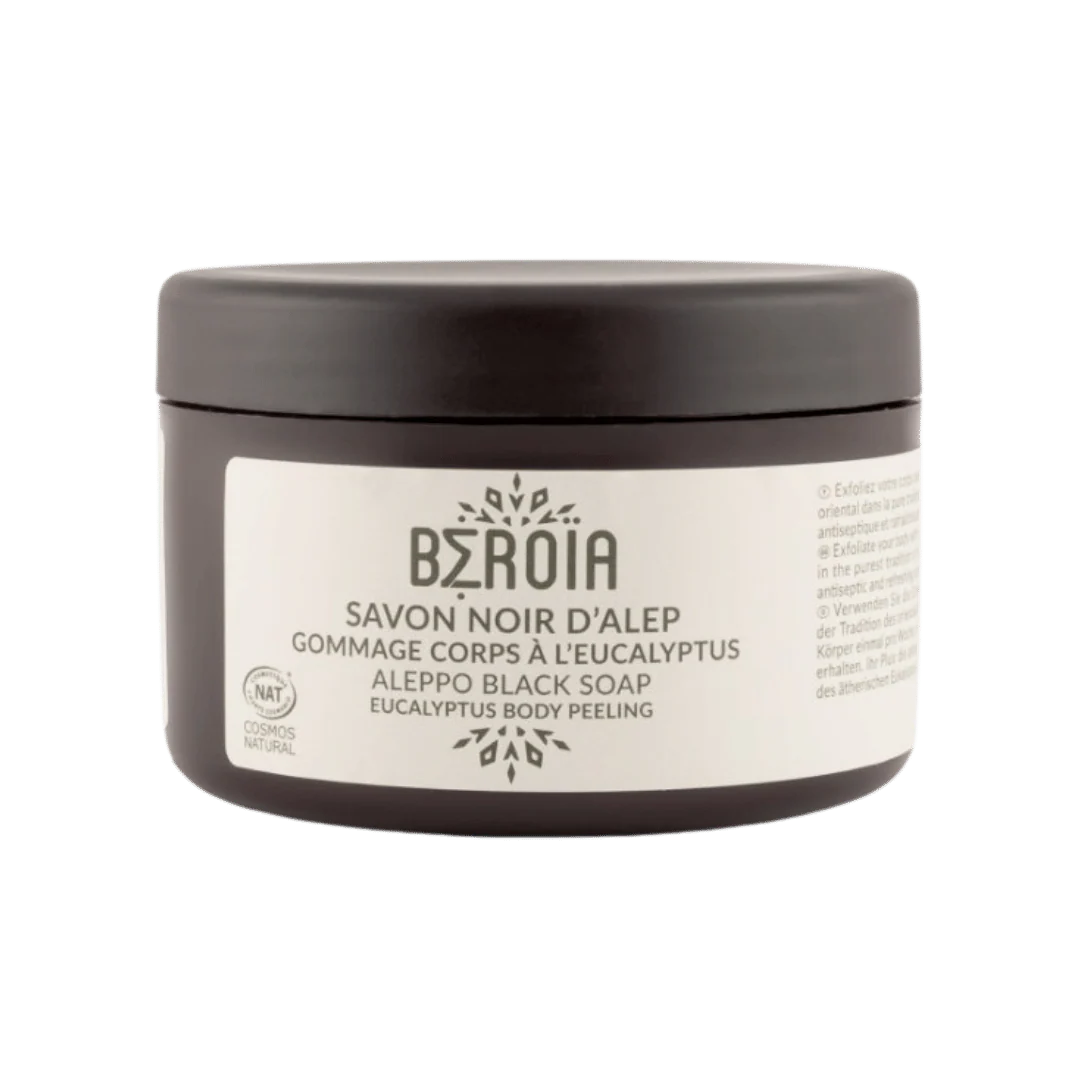 Gommage corps à l'eucalyptus et savon noir d'Alep - 180g - Image 2