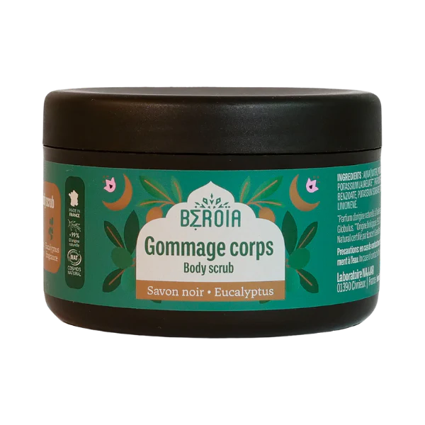 Gommage corps à l'eucalyptus et savon noir d'Alep - 180g - Image 3