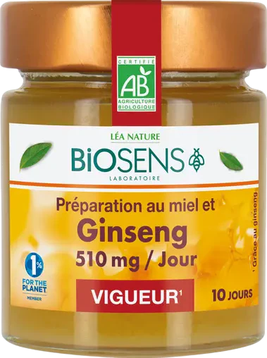 Préparation au miel et Ginseg - 170g