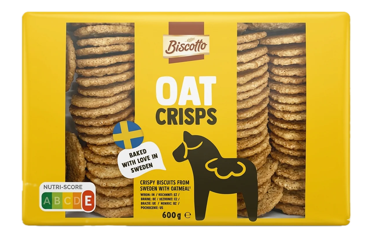 Biscuits aux flocons d'avoine - 600g