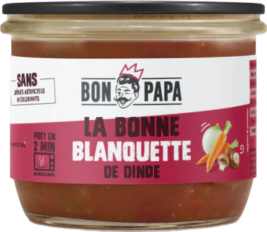 Plat préparé la bonne blanquette de dinde - 300g - Image 2