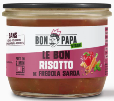 Plat préparé Le Bon Risotto Végétarien Fregola Sarda- 300g - Image 2