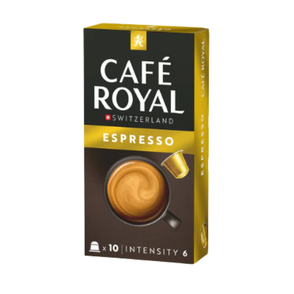 Café espresso intensité 6 - 10 capsules compatibles Nespresso - Image 2