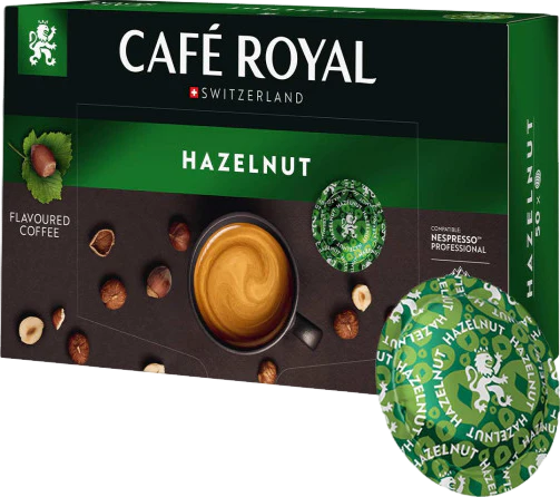 Capsule professionnelle Noisette - 50 capsules compatibles Nespresso