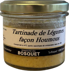 Tartinade de légumes façon Houmous (Butternut, Oignon, Sésame) - 80g