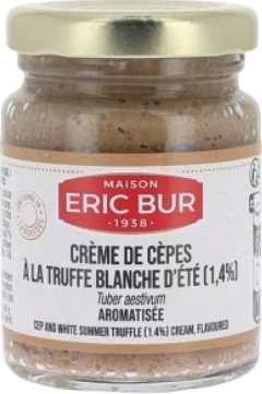 Crème de cèpes à la truffe blanche d'été - 90g