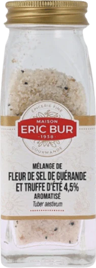Mélange fleur de sel de Guérande et truffe - 75g - Image 2