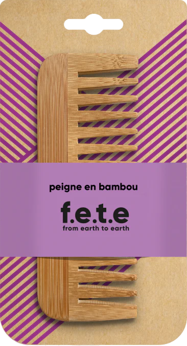 Peigne en Bambou Large - Image 5