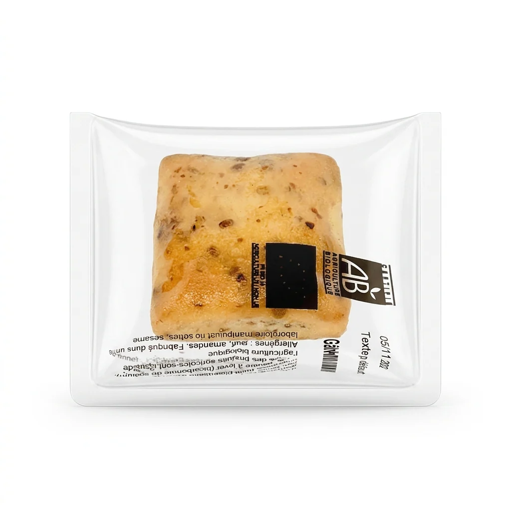 Gâteau moelleux à l'orange douce sans gluten bio - 30g