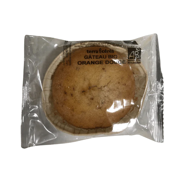 Gâteau orange douce sans gluten bio - 70g - Image 3