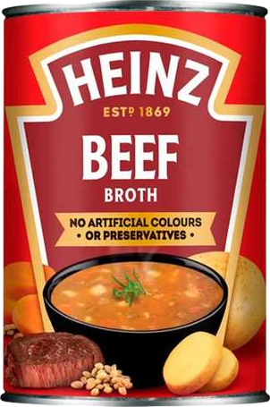Soupe au bouillon de boeuf - 400g