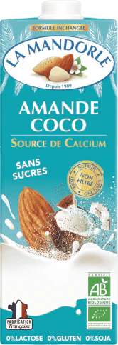 Lait amande et coco bio - 1L - Image 3
