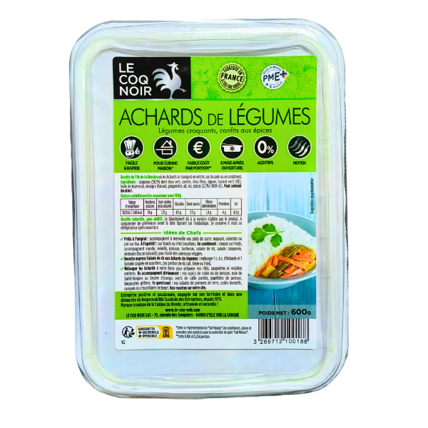 Achards de légumes - 600g - Image 2
