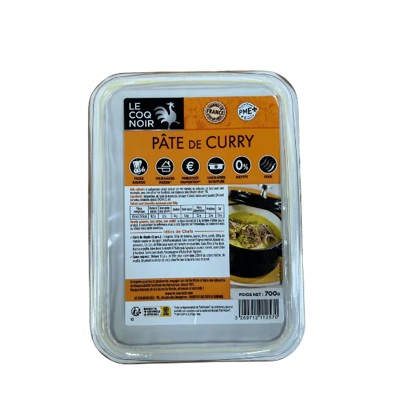 Pâte de curry bio - 700g - Image 3