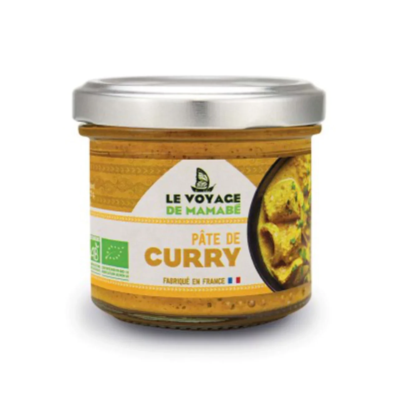 Pâte de curry bio - 105g - Image 3