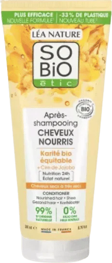 Après-shampoing cheveux nourris bio - 200 ml