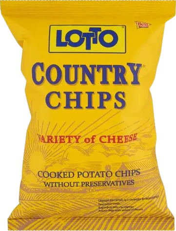 Chips country au fromage - 150g