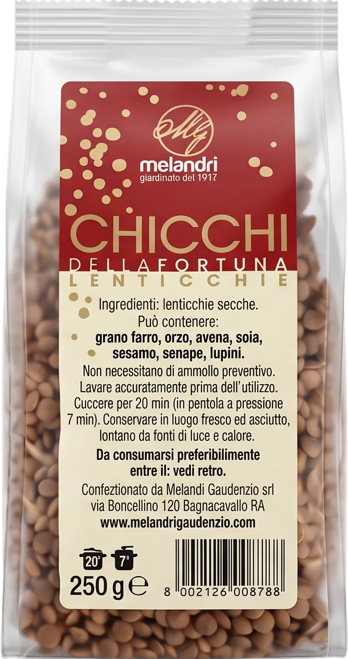 Lentilles sèches - 250g