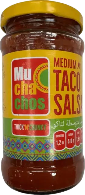 Sauce taco tomate-oignon-poivron medium hot - 230g - Image 5