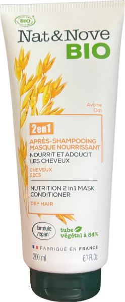 Après-shampoing nourrissant bio - 200ml