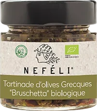 Tartinade d'Olive Grecques Bruschetta - 110g