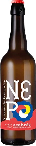 Bière ambrée au miel - 75cl