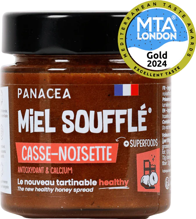 Miel soufflé aux noisettes Casse-Noisette - 180g - Image 3