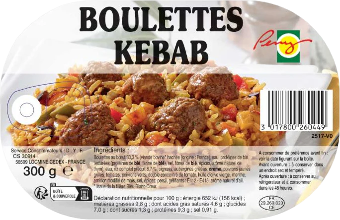 Boulettes kebab - 300g