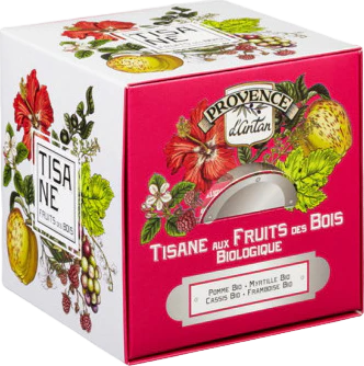 Tisane aux fruits des bois bio - 24 sachets