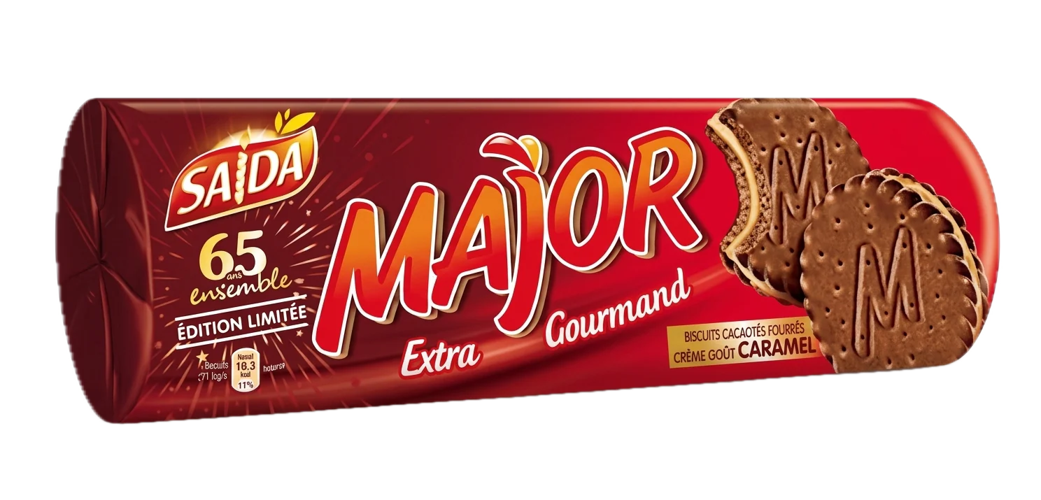 Biscuits caramel major - 175g