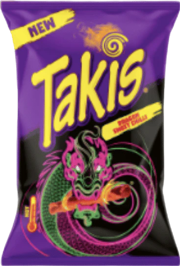 Chips de maïs saveur piment doux - 100g