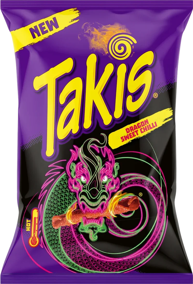 Chips de maïs saveur piment doux - 90g