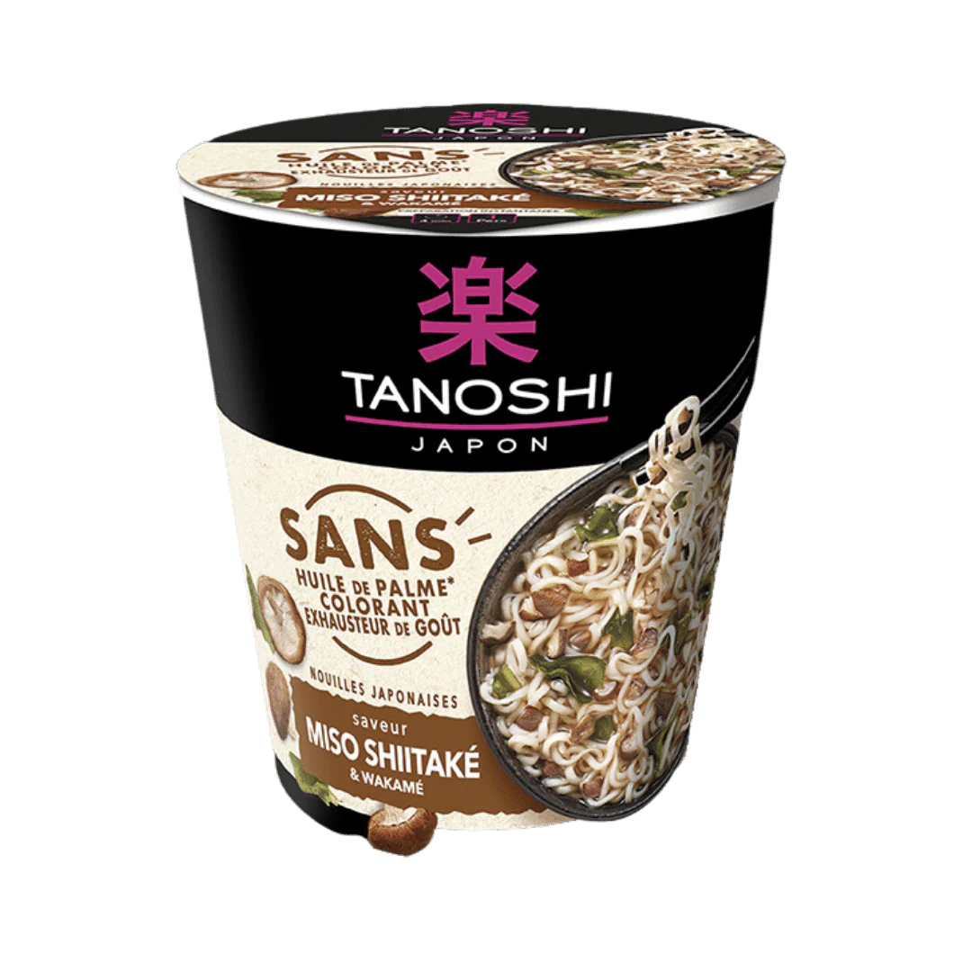 Cup nouilles japonaises saveur miso shiitaké - 64g - Image 3