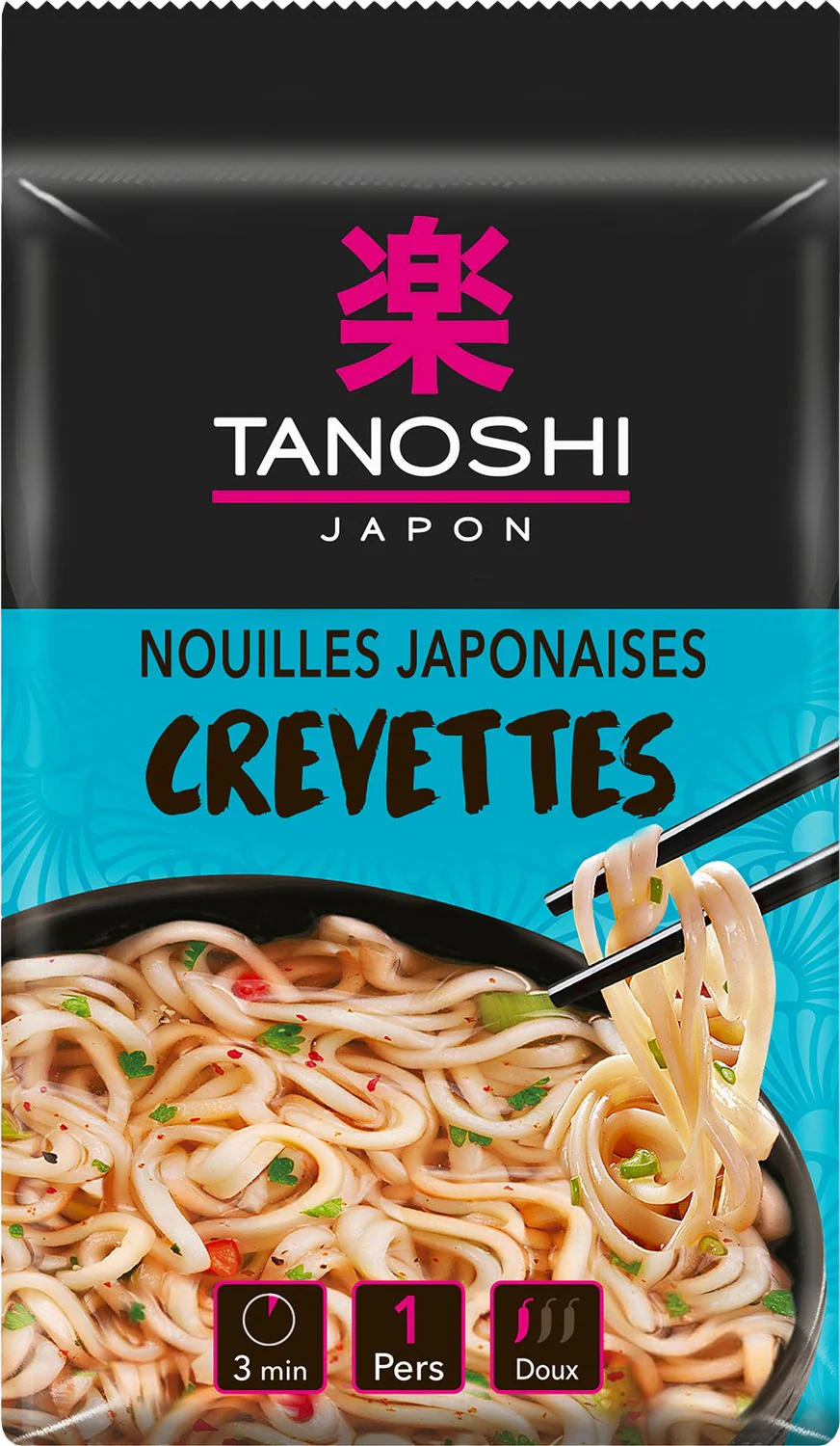 Nouilles instantanées saveur crevette - 85g