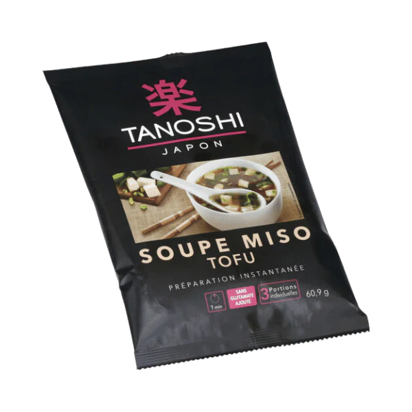 Soupe miso au tofu - 60,9g