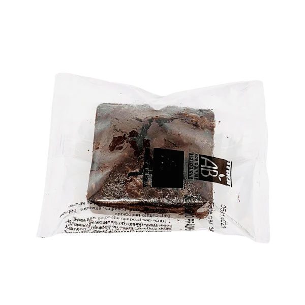 Brownie au chocolat et noisettes sans gluten bio - 30g - Image 4