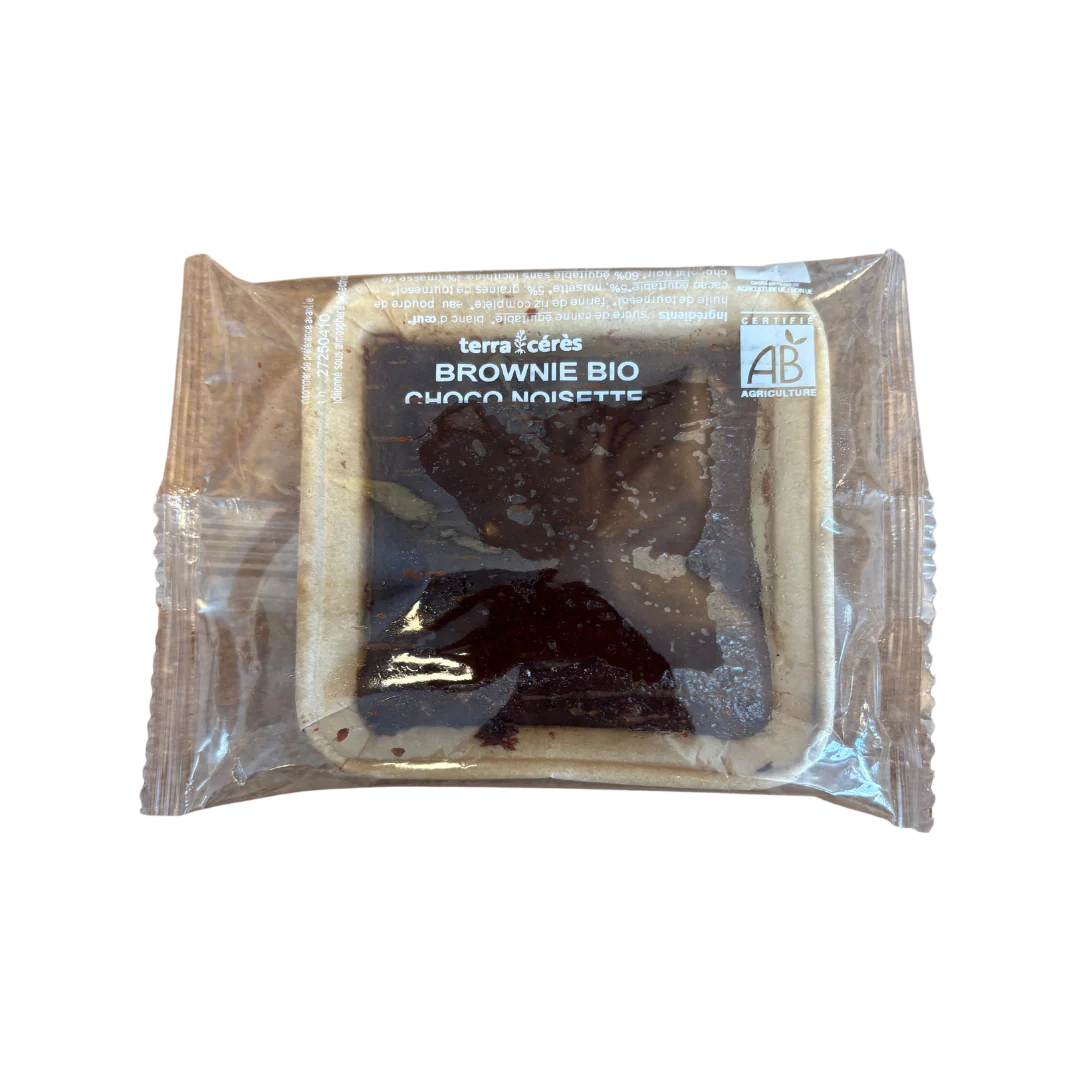 Brownie chocolat noisette bio - 75g - Image 3
