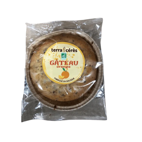 Gâteau à l'orange douce bio - 170g - Image 3