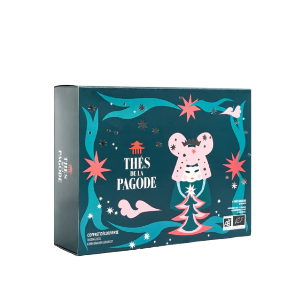 Coffret découverte thés bio -  32 sachets