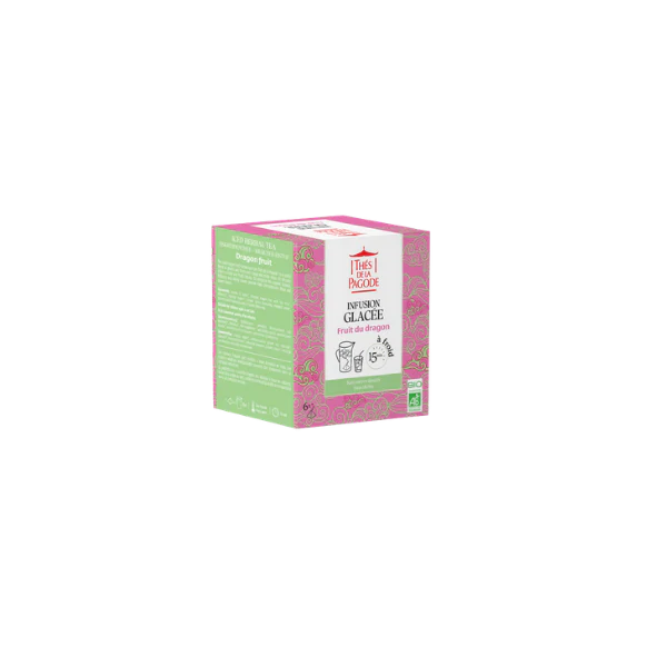 Infusion glacée au fruit du dragon bio - 6 sachets