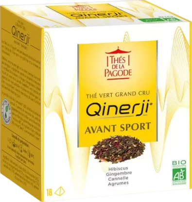Thé vert grand cru avant sport - 18 sachets