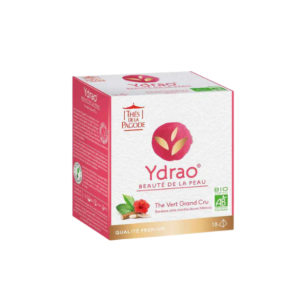 Thé vert grand cru beauté de la peau bio - 60 sachets